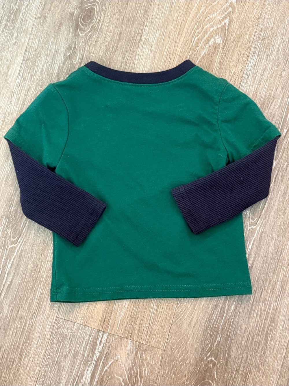 The Childrens Place Baby Boy Winter Train Jeep Green Joggers Shirt Outfit Set - Picture 13 of 16